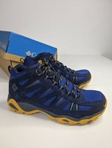 Columbia Men&#39;s Charter Oak Sneaker Hiking Blue Mid Waterproof 9.5 NWB RTR1 - £57.05 GBP