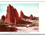 Interior View Garden of the Gods Colorado Springs CO UNP UDB Postcard M17 - $2.92