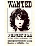 Jim Morrison Wanted Flag - 5x3 Ft - £15.66 GBP
