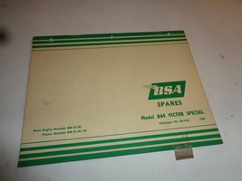 1968  BSA B44 Victor Special Parts Spares List Catalog 00-5142 - $447.81 MXN