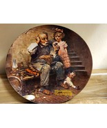 Vintage Knowles Plate The Cobbler By Norman Rockwell 1978 With COA See P... - £9.36 GBP