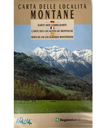 Vintage Italy Carta Delle Localita Montane  - £10.07 GBP