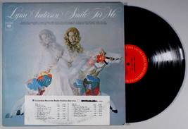 Lynn Anderson - Smile for Me (1974) Vinyl LP • PROMO + Timing Strip •  - $9.61