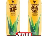Forever Aloe Vera Gel All Natural Halal Kosher Vegan 33.8FL.OZ 1 Liter X... - £31.22 GBP