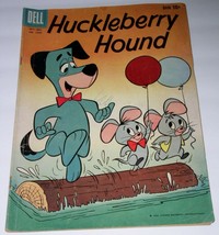 Huckleberry Hound Comic Book No. 1050 Vintage 1959 Dell - £28.03 GBP