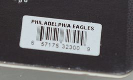 PSG NFL Licensed Wooden Keychain Engraved Philadelphia Eagles image 5
