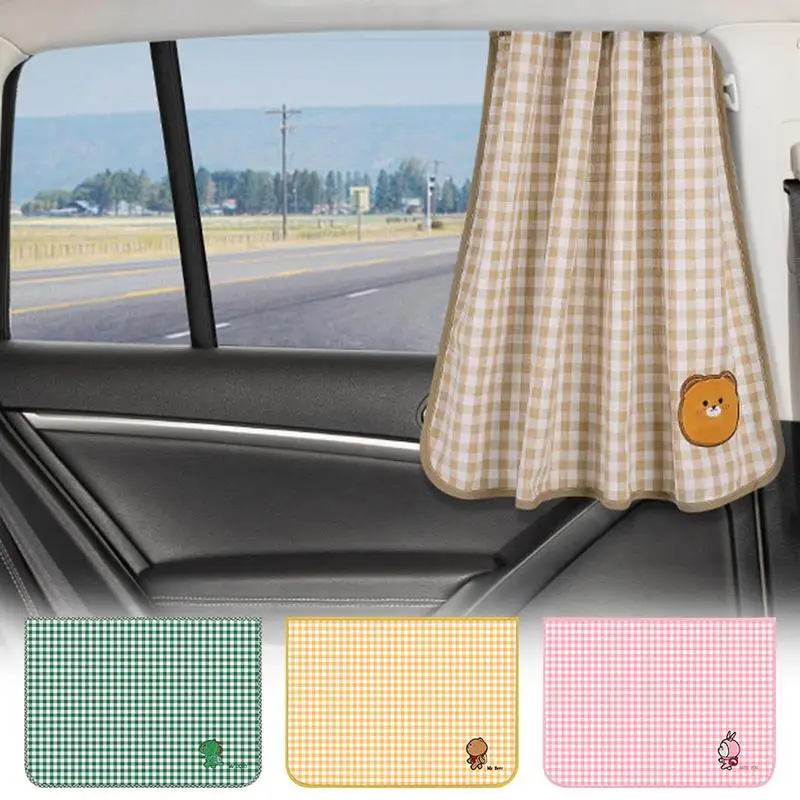 Side Window Sun Shade For Baby Car Curtains UV Protection Side Window Cu... - £11.83 GBP+