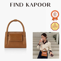 [FIND KAPOOR] MARTY 18 LIZARD BROWN Korean Bag wearing Cha Jung-won - $176.00