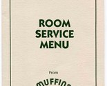 Muffins Coffee House Menu Vance Hotels 1982 Olympia Washington - $17.82