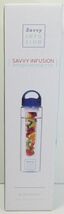 New Savvy Infuser Water Bottle System - 32 oz, Blue - $17.09