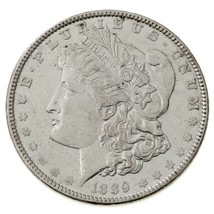 1889 Silver Morgan Dollar in Choice BU Prooflike PL Condition - $2,757.64 MXN