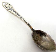 Santa Fe NM Collectible Spoon San Miguel Mission 3in Silver US Seller   ... - $10.88