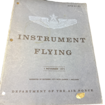 Vintage Department Air Force Instrument Flying Flight Manual AFM 51-37 1... - $38.03