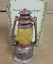 Boyds Bears Bearyshine&#39;s Lantern With Edison McNibble 392185 Treasure Box  - $36.47