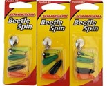 Johnson Beetle Spin Panfish Buster Lure Kit Lot of 3 New - $14.84