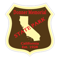 12&quot; donner memorial state park california bumper sticker decal usa made - £23.97 GBP