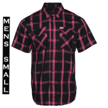 Dixxon Flannel - Fight Bamboo S/S Shirt - Men&#39;s Small - Breast Cancer Awareness - £55.07 GBP