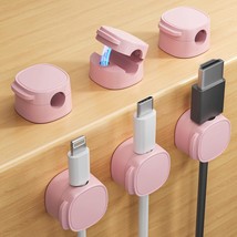 Magnetic Cord Organizer Cable Clips Cable Smooth Adjustable Cord Holder for Nigh - £12.44 GBP