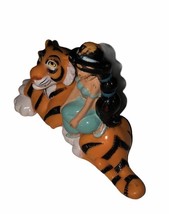 Vintage Disney Aladdin Figure Princess Jasmin Tiger Rajah PVC Figure Cak... - $53.87 MXN
