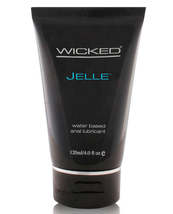Wicked Sensual Care Jelle Water Based Anal Lubricant - 4 oz Fragrance Free - £24.49 GBP