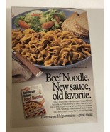 1991 Betty Crocker Hamburger Helper Vintage Print Ad Advertisement pa19 - £6.18 GBP