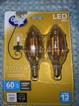 Great Value Vintage Edison Lightbulbs 4 Watts LED Deco - £11.02 GBP
