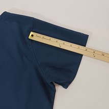 Carhartt Women's Force V-Neck Pockets Blue Workwear Top Short Sleeve Size Large image 14