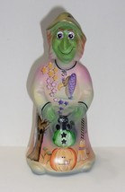 Fenton Glass Black Buzzard Sentry Halloween Witch Figurine Ltd Ed #9/36 Barley - $261.42