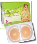Fullness Women&#39;s Silicone Breast Enhancer Push Up Pads With Nude Nipple ... - $544.23 MXN