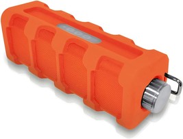 Pyle PWPBT15OR Jam Tunes Box Rugged and Splash-Proof Bluetooth Speaker, Orange - £37.56 GBP