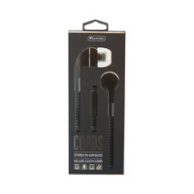 [Pack Of 2] Industries HM650: Cord Plus Stereo Earbuds with in-line Mic In Black - £20.03 GBP