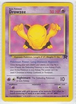 M) Pokemon Nintendo GAMEFREAK Collector Trading Card Drowzee 54/82 50HP - $1.97