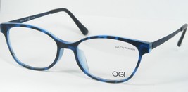 Ogi Evolution 4812 1574 Matt Blue Black /TORTOISE Eyeglasses 49-17-145mm Japan - £62.38 GBP