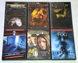 Blair Witch Project 1 &amp; 2, Texas Chainsaw Massacre, The Fog, Paranormal... DVD - £12.70 GBP