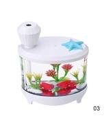 Air Humidifier Mini Fish Tank Plant USB Air Humidifier Creative 460ML Ho... - £32.35 GBP