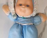 1991 Fisher Price Puffalump Kids Plush Snuggle Doll Blue 1372 Non Working! - £15.86 GBP