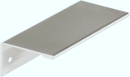 Cabinet pulls drawer pull handles 3.75&quot; satin nickel silver aluminum 10 ... - £15.75 GBP