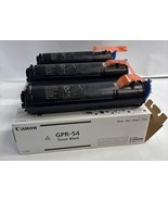 3 New Open Genuine Canon iR 1435i,1435P Black Toners GPR-54, GPR54 (9436... - €118,14 EUR