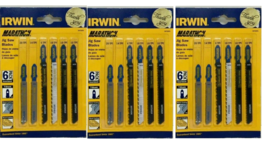 IRWIN Marathon T-Shank Jig Saw Blades  6 PC 3072001 Pack of 3 - £19.77 GBP