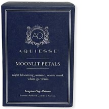 Aquiesse Luxury Scented Candle Moonlit Petals Inspired by Nature, 6.5 oz - £23.94 GBP