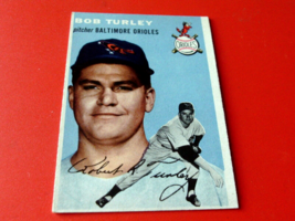 1954 Topps # 85 Bob Turley Rookie Yankees Ex !! - £49.10 GBP