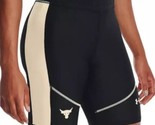 Under Armour Women&#39;s S Project Rock HeatGear Compression Bike Yoga Shorts - £15.01 GBP