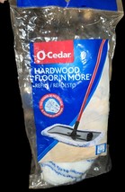 O-Cedar Hardwood Floor &quot;N More Microfiber Mop Refill, White /Blue - $93.20 MXN