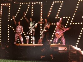 Kiss group of 3 concert photo 3 x 5 - $16.63