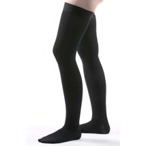 Allegro Compression Thigh Highs Silicone Dot Band Closed Toe, Large 20-30mmHg (B - $33.95