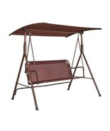 3-Person Patio Swing Chair, Outdoor Patio Swing with Adjustable Canopy, ... - €114,38 EUR
