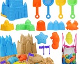 Beach Toys For Kids 3-10, Sand Toys For Toddlers Kids Sand Castle Toys W... - £36.62 GBP
