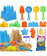 Beach Toys For Kids 3-10, Sand Toys For Toddlers Kids Sand Castle Toys W... - £36.85 GBP