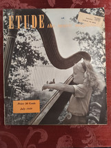 Rare ETUDE music Magazine July 1949 Georges Enesco Frank Black Frieda Peycke - £17.27 GBP