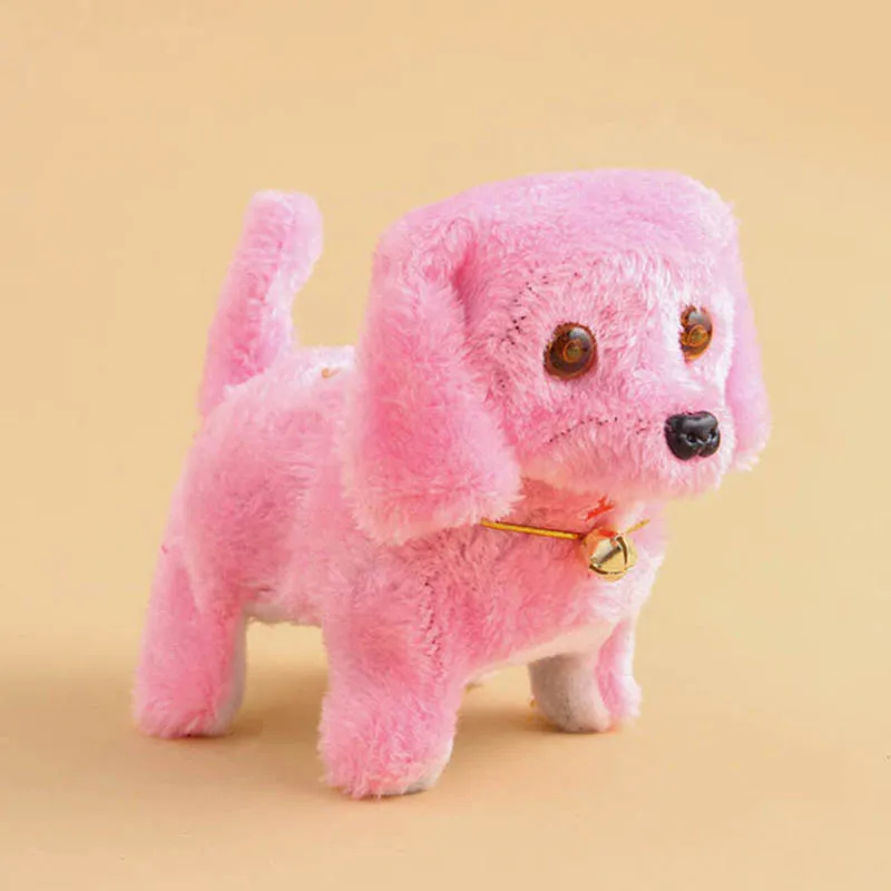 2023 New Cute Walking Barking Toy Funny Electric Short Floss Electric Mo... - $15.19